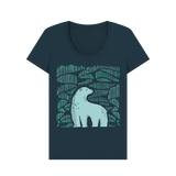 Denim Blue The One with a Polar Bear on T