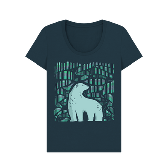 Denim Blue The One with a Polar Bear on T